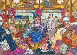 Mystery 9 - De Grote Treinroof! - 1000 stukjes puzzel - Legpuzzel volwassenen from Jumbo, Multicolour edition – box 2 of 3