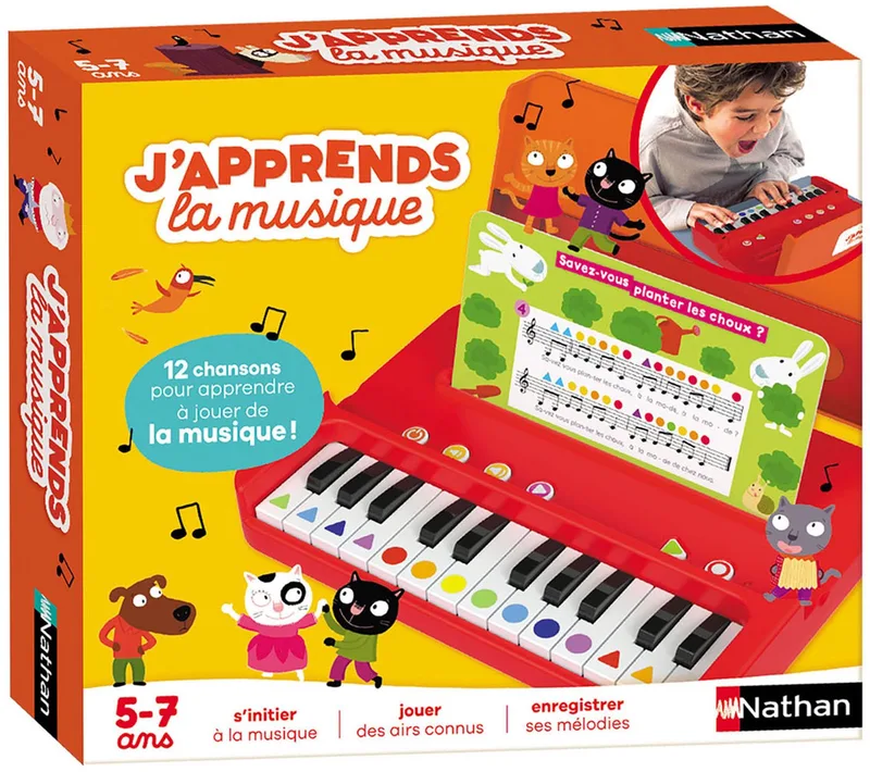 Nathan J'Apprends la Musique Frans from Jumbo, Rood edition – box