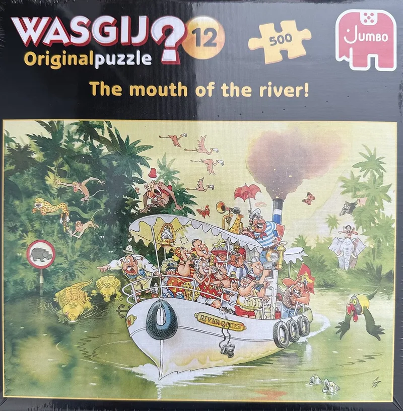 Original 12 De Mond Van De Rivier Legpuzzel 500 stuk(s) from Jumbo, Multicolour edition – box