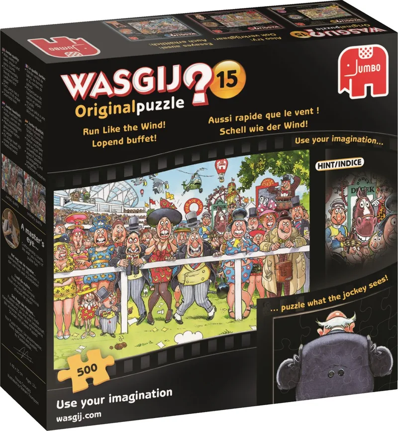 Original 15 Lopend buffet! puzzel - 500 stukjes van Jumbo, editie Meerkleurig – doos