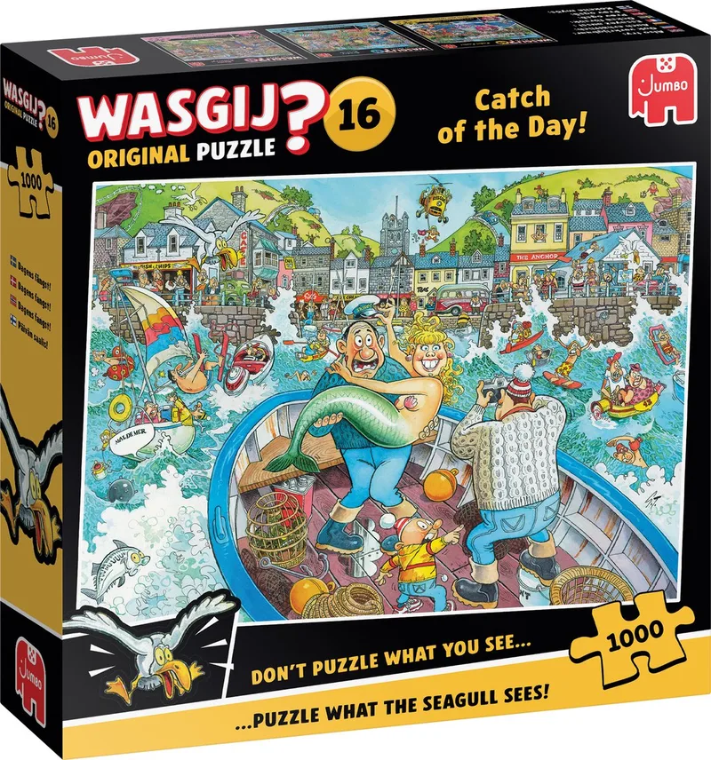 Original 16 - Catch of the Day! - puzzel van 1000 stukjes van Jumbo, editie Meerkleurig – doos