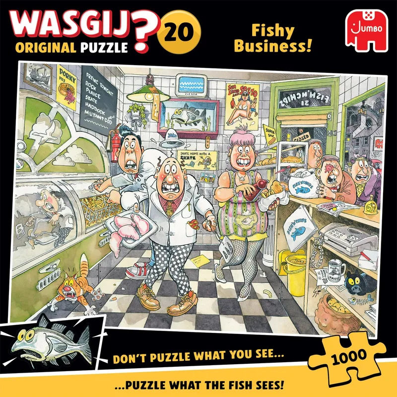 Original 20 - Fishy Business! - 1000 stukjes van Jumbo – doos