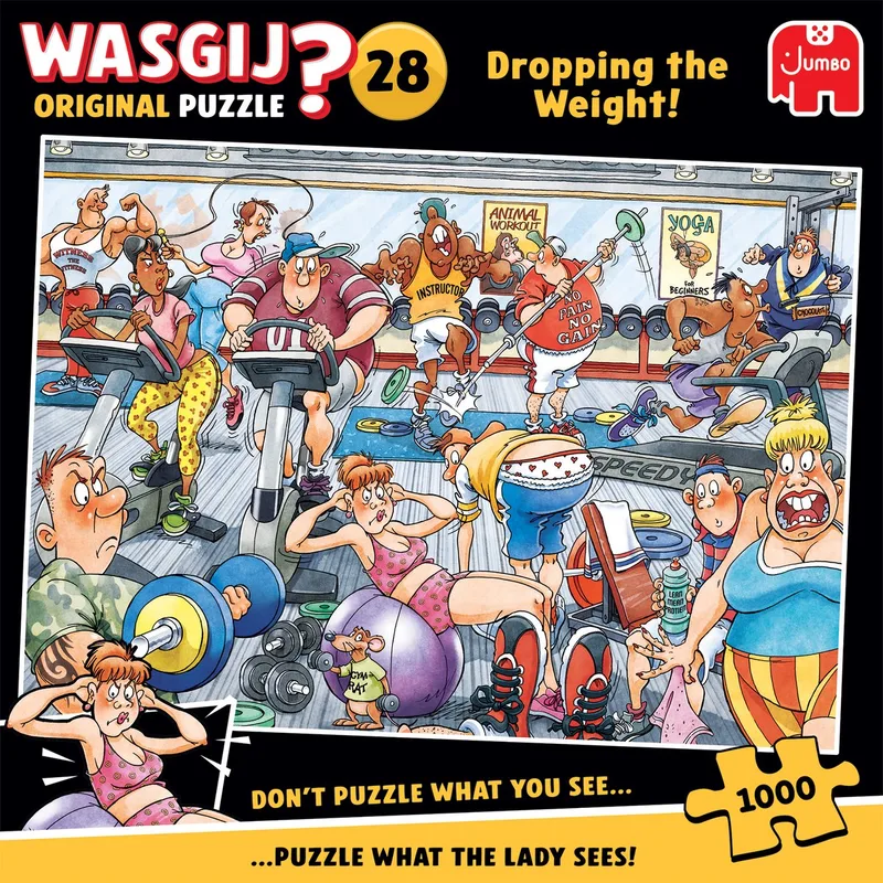 Original 28 - Dropping The Weight! - 1000 stukjes van Jumbo, editie Meerkleurig – doos
