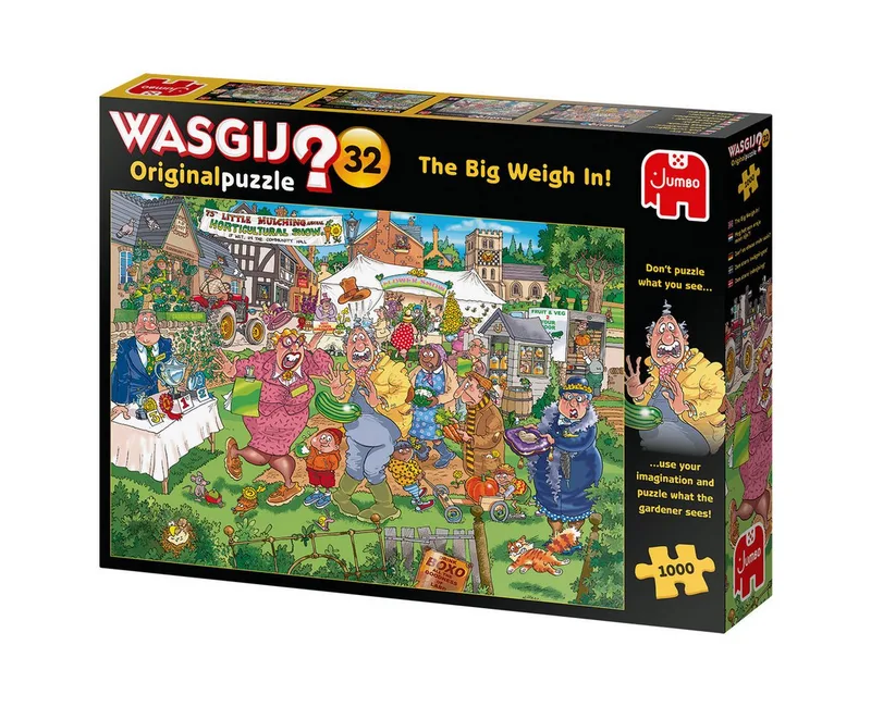 Original 32 Mag het een onsje meer zijn!? puzzel - 1000 stukjes from Jumbo, Multicolour edition – box 2 of 3