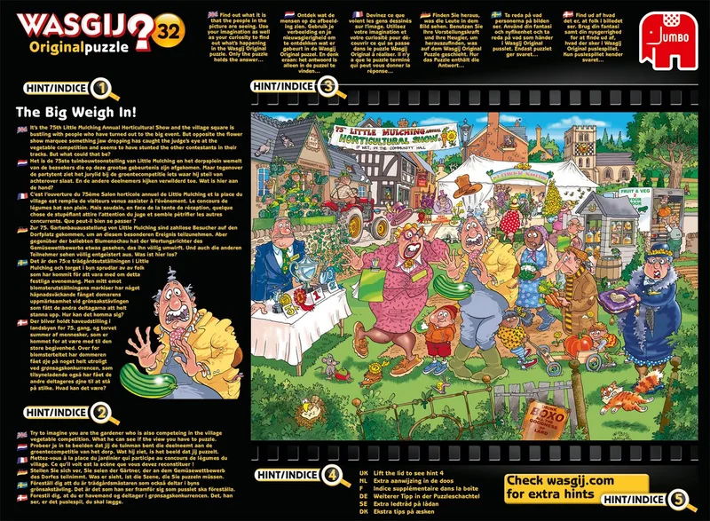 Original 32 Mag het een onsje meer zijn!? puzzel - 1000 stukjes from Jumbo, Multicolour edition – box 3 of 3