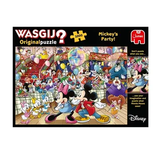 Original - Disney - Mickey's Feestje! - 1000 stukjes - Legpuzzel - Puzzel van Jumbo, editie Meerkleurig – doos 2 van 2