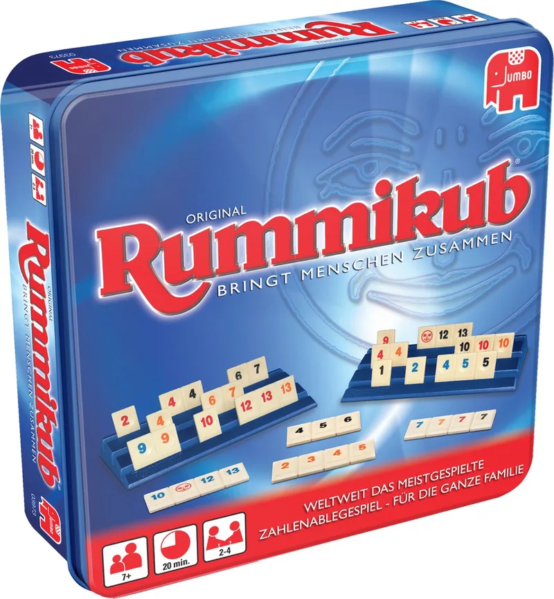 Original Rummikub - Duitstalig fra Jumbo – æske