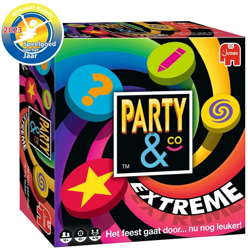 Party & Co. Extreme - Bordspel - vanaf 14 jaar from Jumbo – box