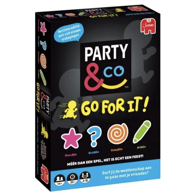 Party & Co Go For It - Gezelschapsspel - Partyspel