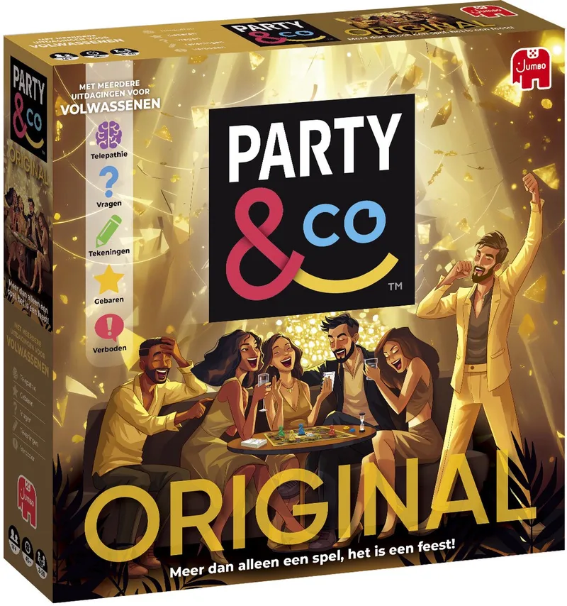 Party & Co. Original - Vanaf 14 jaar - Bordspel - Partygame - Actiespel from Jumbo – box