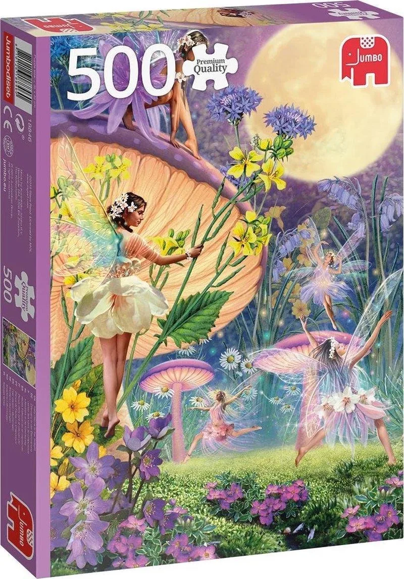 PC Fairy Dance in the Twilight 500pcs van Jumbo, editie Meerkleurig – doos
