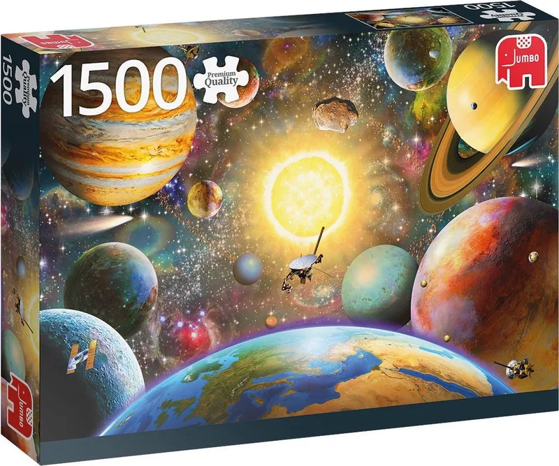 PC Floating in Outer Space 1500pcs de Jumbo, édition Multicolore – boîte