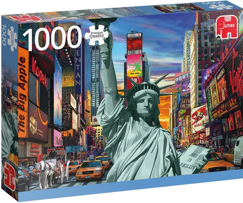 PC New York City 1000pcs van Jumbo, editie Meerkleurig – doos