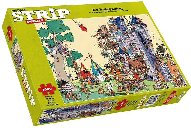 Peter de Smet Puzzel De Belegering - 1000 stukjes - Puzzel de Jumbo, édition Multicolore – boîte