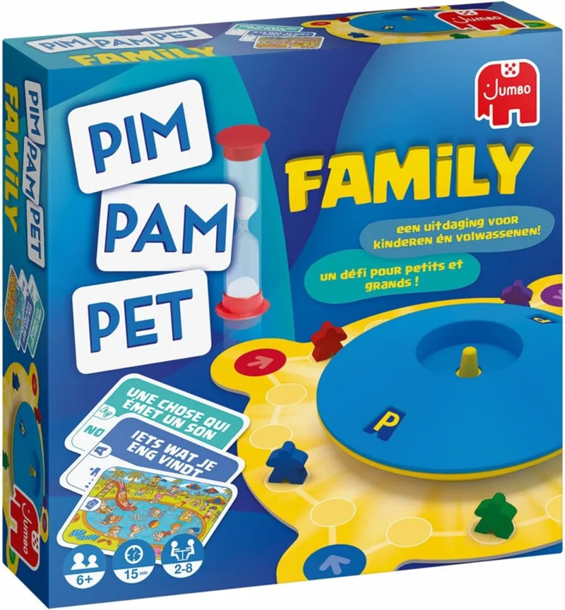 Pim Pam Pet Family - Bordspel från Jumbo – kartong