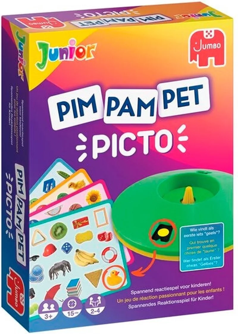 Pim Pam Pet Picto Spel von Jumbo – Schachtel