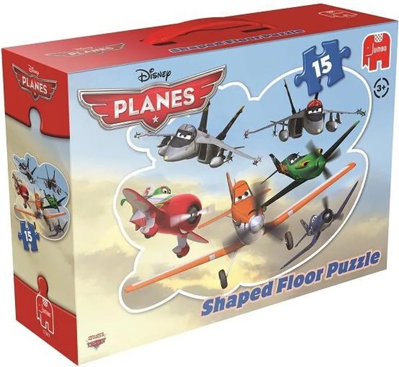 Planes - vloerpuzzel - 15 stukjes van Jumbo – doos