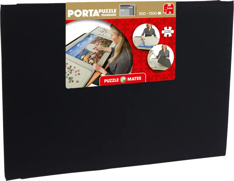 Portapuzzle Standaard voor puzzels tot 1500 stukjes - 90,6 x 60,5 cm - Puzzelmap van Jumbo, editie Zwart – doos