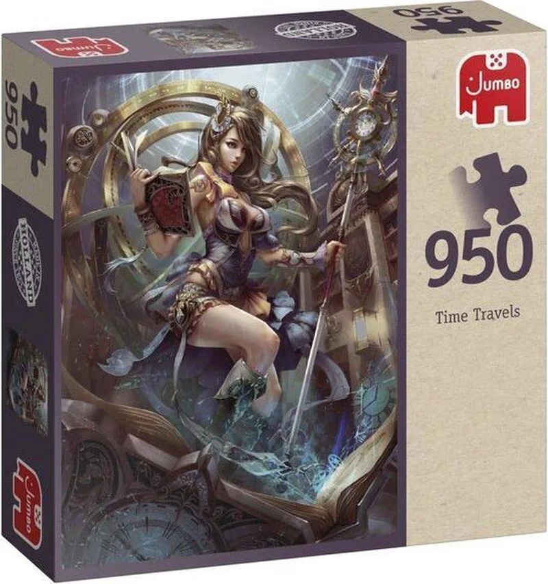 Premium Collection Puzzel Fantasy Tijdreizende Fee - Legpuzzel - 950 stukjes van Jumbo, editie Meerkleurig – doos