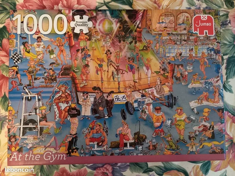 Puzzel At The Gym 1000 stukjes van Jumbo – doos