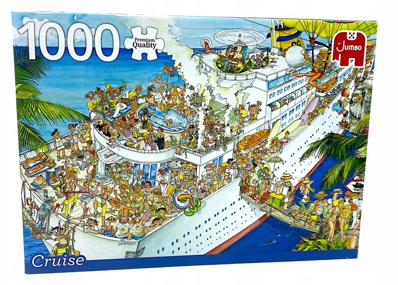 Puzzel Cruise 1000 stukjes van Jumbo, editie Meerkleurig – doos
