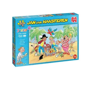 Puzzel Jan van Haasteren Junior 13 Treasure Hunt 150 stukjes van Jumbo – doos 1 van 2