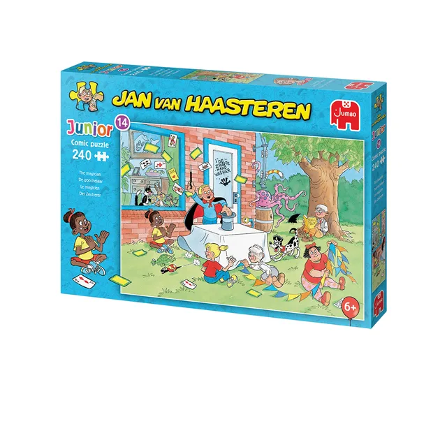 Puzzel Jan van Haasteren Junior 14 De Goochelaar 240 stukjes from Jumbo – box 2 of 2