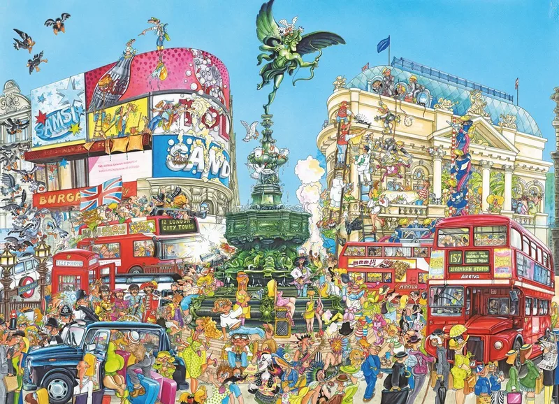 Puzzel Piccadilly Circus 1000 stukjes van Jumbo – doos