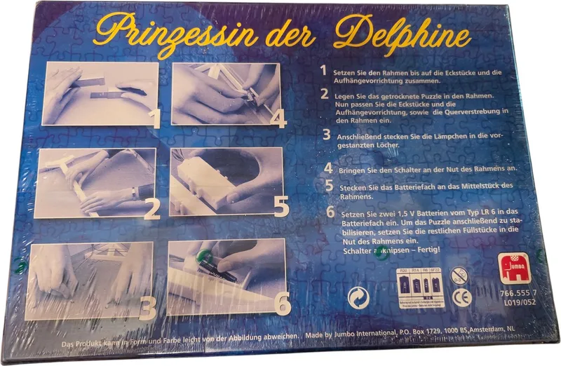 Puzzel Princes van de Dolfijnen +Verlichting from Jumbo – box