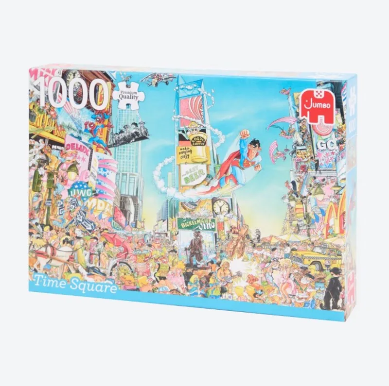 Puzzel Time Square 1000 stukjes de Jumbo – boîte