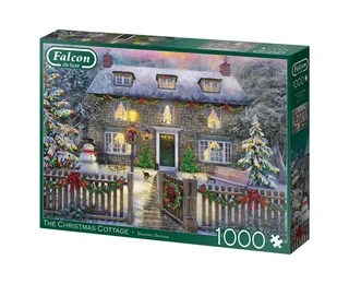 Puzzle Das Weihnachtshaus 1000 Teile Puzzle, 1000 Puzzleteile, Made in Europe from Jumbo, Multicolour edition – box 2 of 2