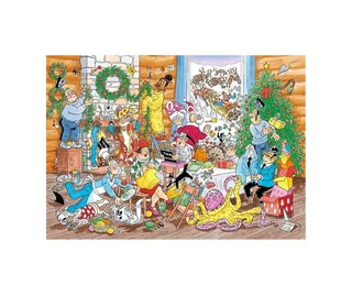 Puzzle Jan van Haasteren Ein wolliges Weihnachten 500 Teile Puzzle, 500 Puzzleteile von Jumbo, Ausgabe Mehrfarbig – Schachtel 2 von 2