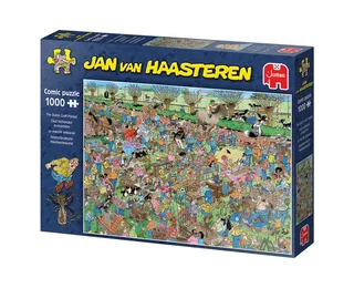 Puzzle Jan van Haasteren Niederländische Handwerkskunst 1000 Teile Puzzle, 1000 Puzzleteile von Jumbo, Ausgabe Mehrfarbig – Schachtel 2 von 2