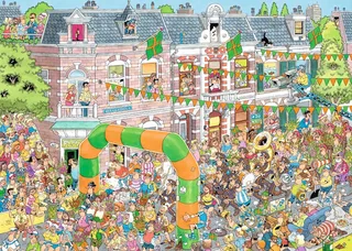 Puzzle Jan van Haasteren Nijmegen Wanderung 1000 Teile Puzzle, 1000 Puzzleteile from Jumbo, Multicolour edition – box 2 of 2