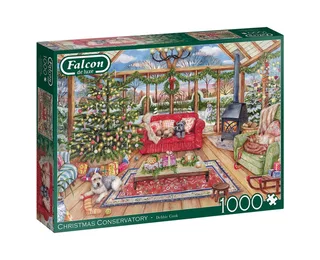 Puzzle Weihnachtskonservatorium 1000 Teile Puzzle, 1000 Puzzleteile, Made in Europe de Jumbo, édition Multicolore – boîte 1 sur 2
