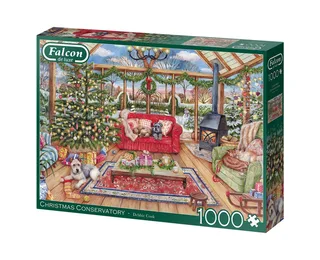 Puzzle Weihnachtskonservatorium 1000 Teile Puzzle, 1000 Puzzleteile, Made in Europe de Jumbo, édition Multicolore – boîte 2 sur 2