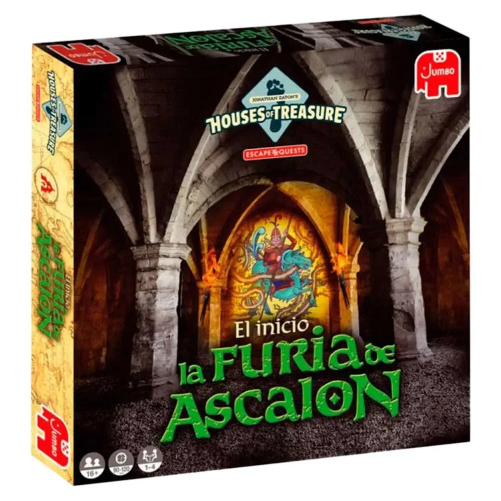 Quest El Inicio La Furia De Ascalon Bordspel Spaans van Jumbo – doos