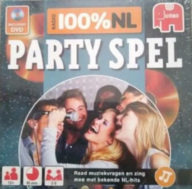 Radio 100%NL Party Spel fra Jumbo – æske