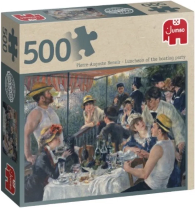Renoir - Lunch van de Roeiers - Puzzel 500st. fra Jumbo – æske