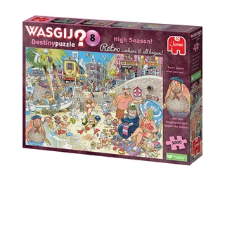 Retro Destiny 8 - Hoogseizoen! - Puzzel - 1000 stukjes - Volwassenen legpuzzel from Jumbo, Multicolour edition – box 2 of 2