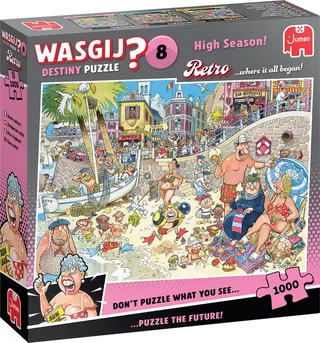 Retro Destiny 8 - Hoogseizoen! - Puzzel - 1000 stukjes - Volwassenen legpuzzel from Jumbo, Multicolour edition – box 1 of 2