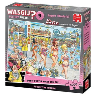 Retro Destiny 9 - Super Models! (1000) from Jumbo – box 2 of 2