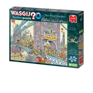 Retro Mystery 8 - De Laatste Horde! - 1000 stukjes puzzel - Legpuzzel volwassenen van Jumbo, editie Meerkleurig – doos 2 van 2