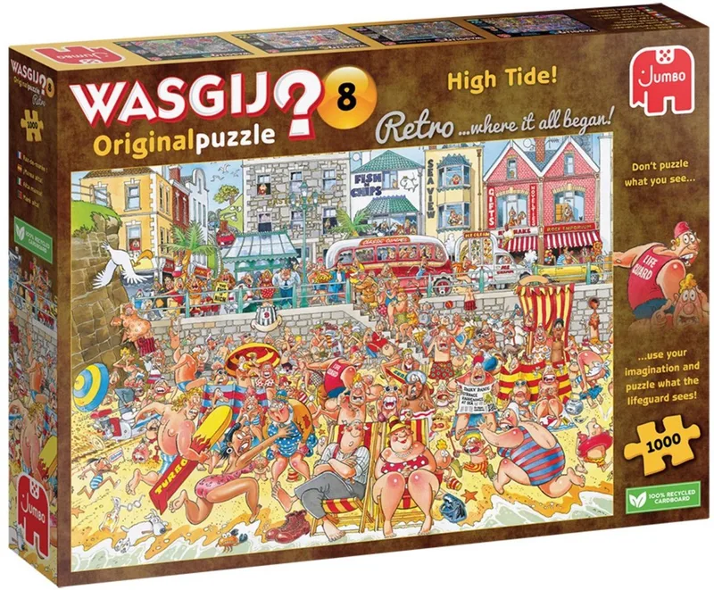 Retro Original 8 - Vloed! - Puzzel - 1000 stukjes van Jumbo, editie Meerkleurig – doos 1 van 2