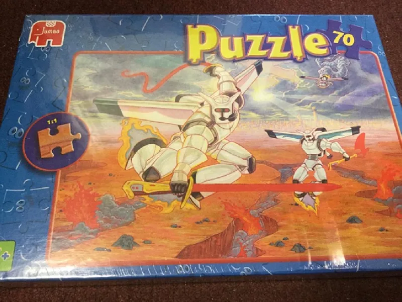 Robots Legpuzzel - 70 stukjes from Jumbo, Multicolour edition – box