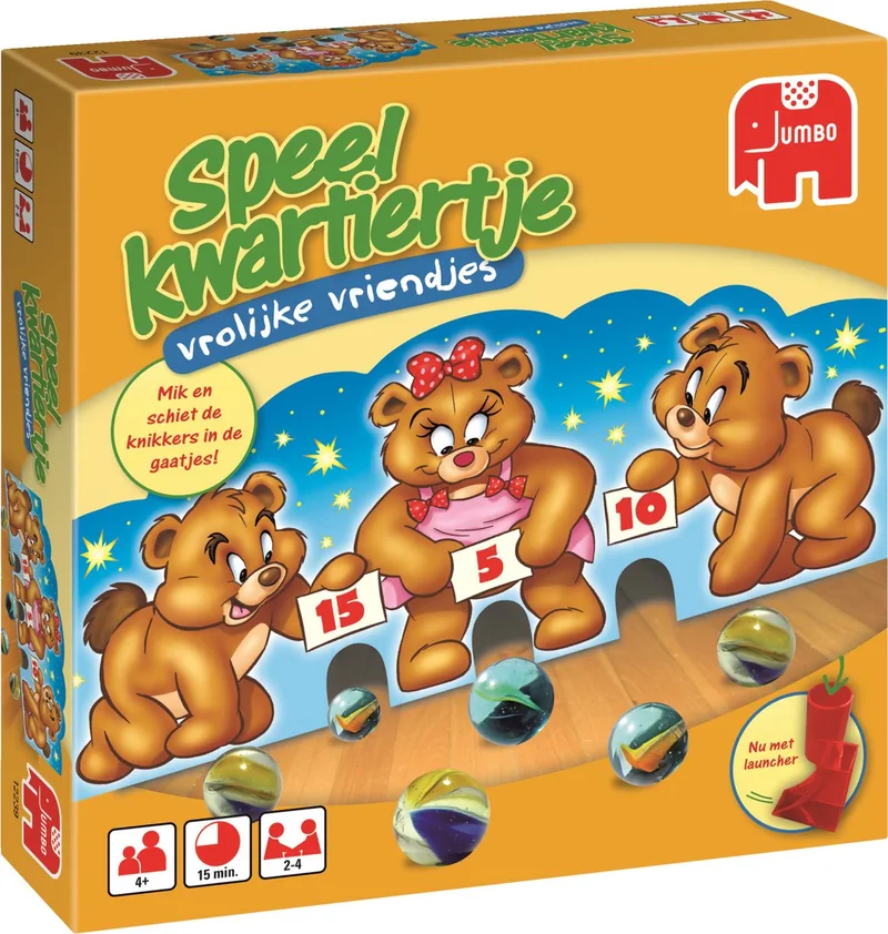 Speelkwartiertje - Vrolijke Vriendjes fra Jumbo – æske