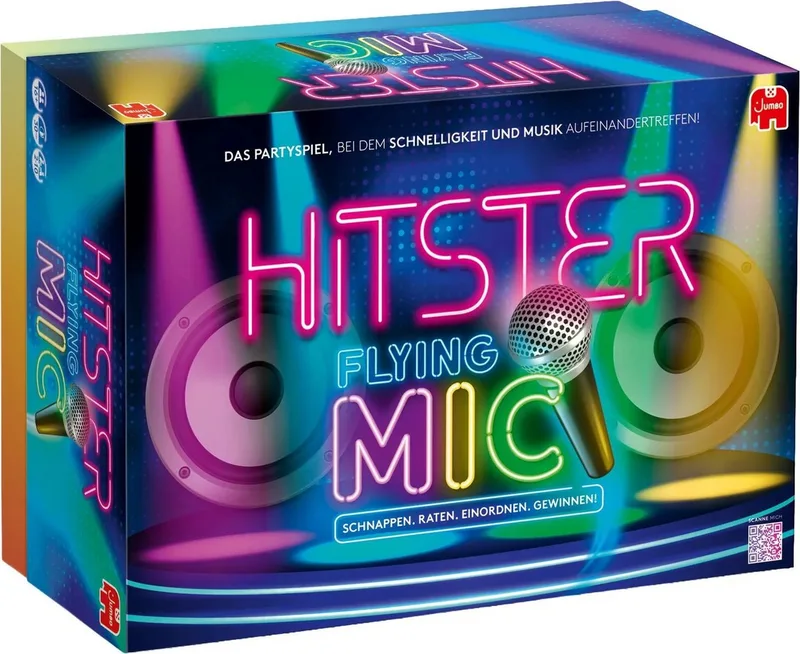 Spiel Hitster - Flying Mic fra Jumbo – æske