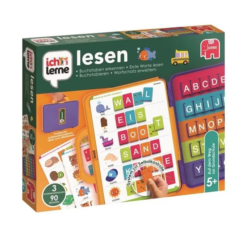 Spiel Ich lerne lesen fra Jumbo – æske