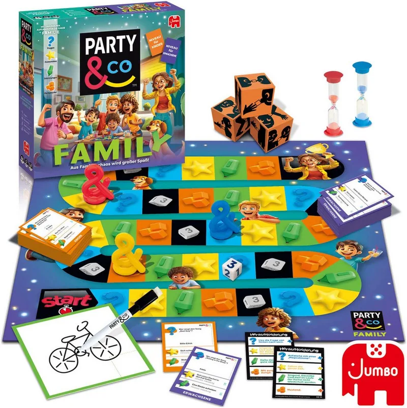 Party & Co Family de Jumbo, édition Multicolore – boîte 4 sur 4