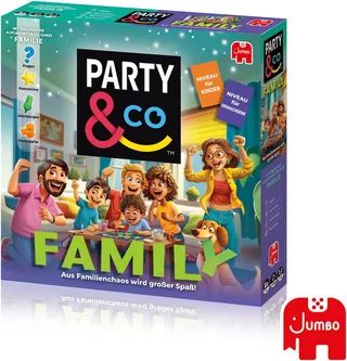 Party & Co Family de Jumbo, édition Multicolore – boîte 2 sur 4